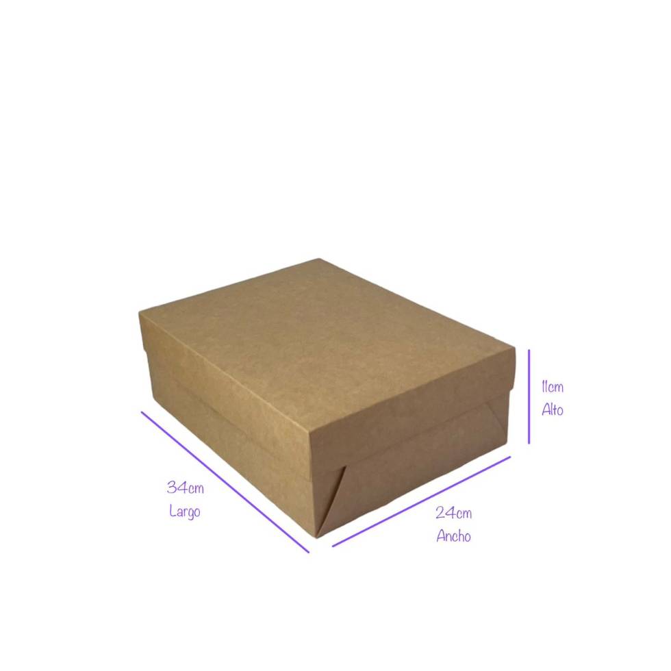 Caja jumbo grande lisa