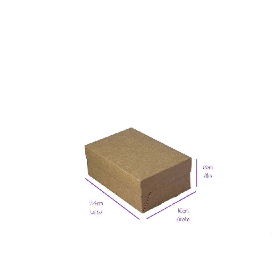 Caja jumbo mediana lisa