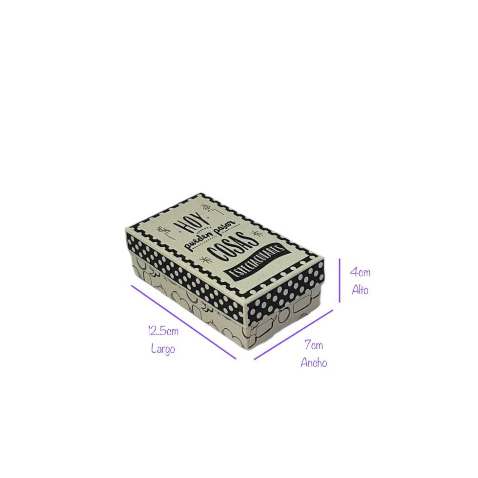 Caja jumbo mini litografica