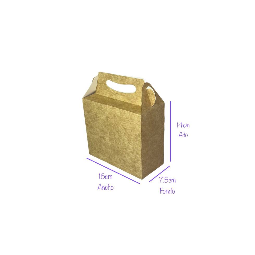 Caja lonchera mediana lisa
