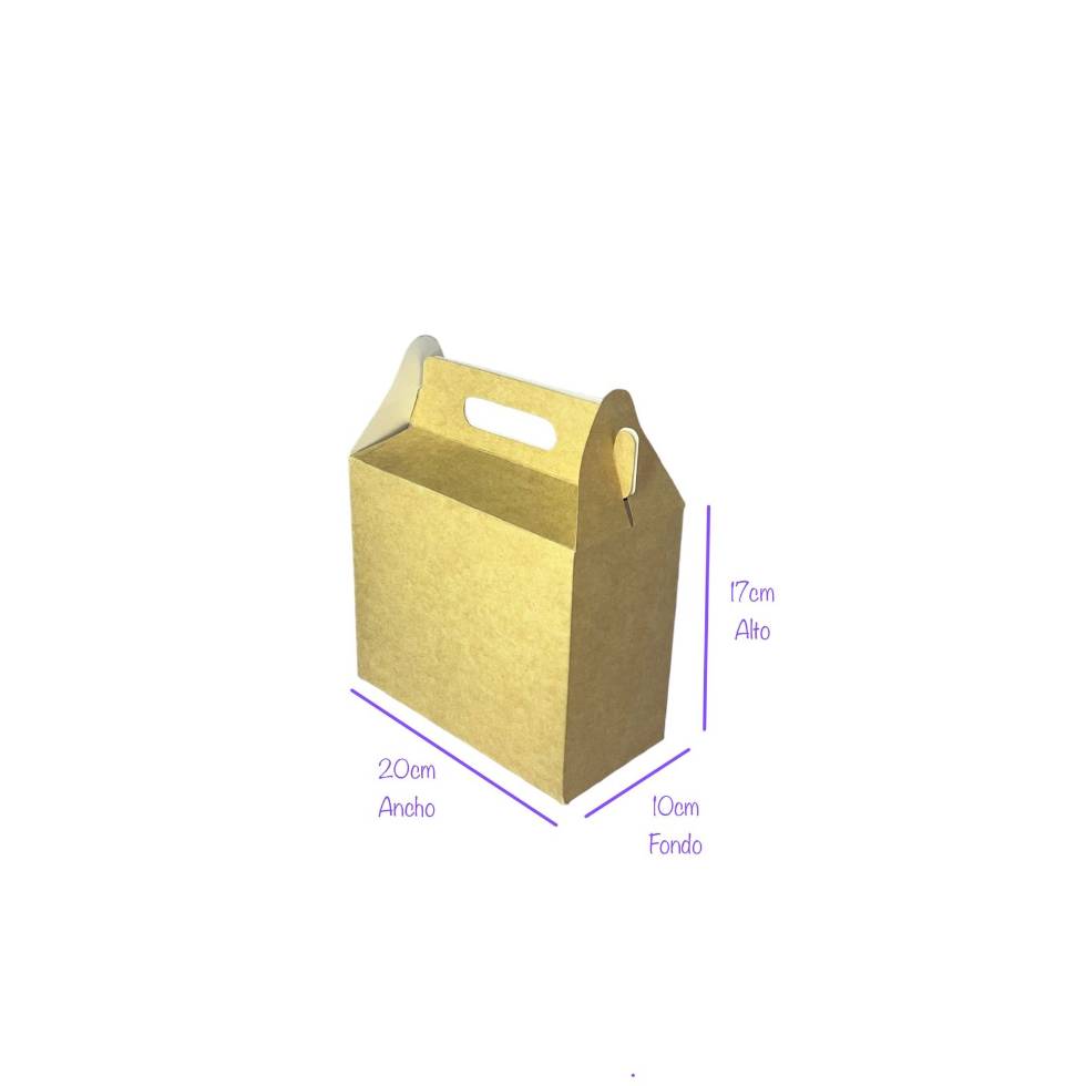 Caja lonchera grande lisa