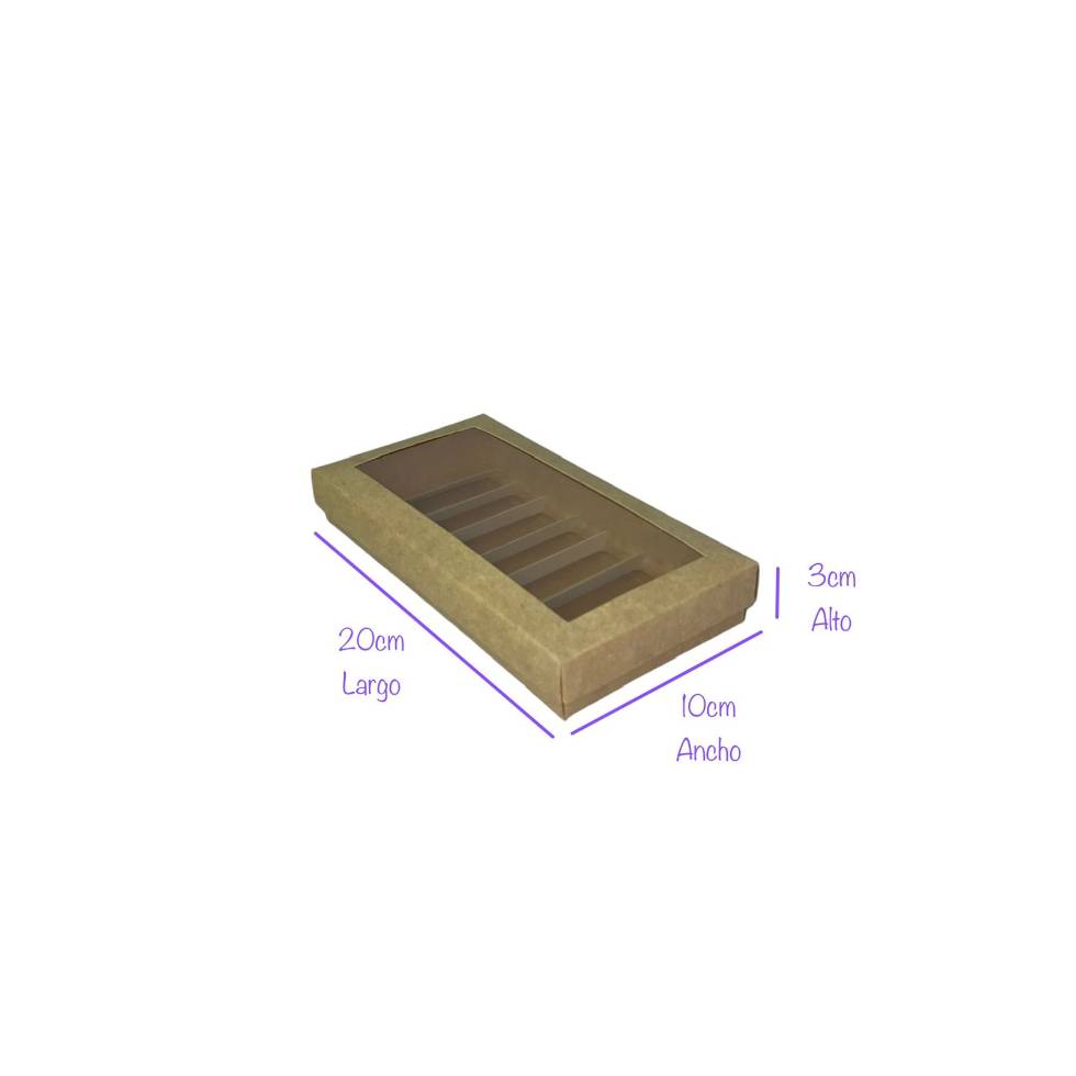Caja chocolatera con parrilla