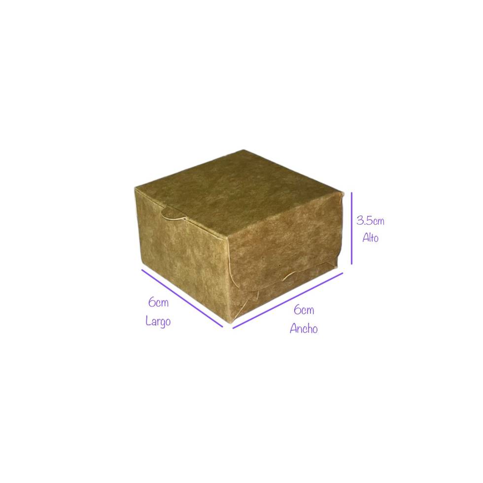 Cajita 6x6 lisa